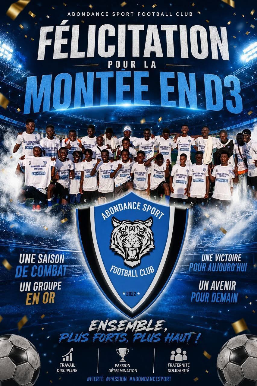 Félicitations pour la montée en D3 — saison historique de l'ASFC