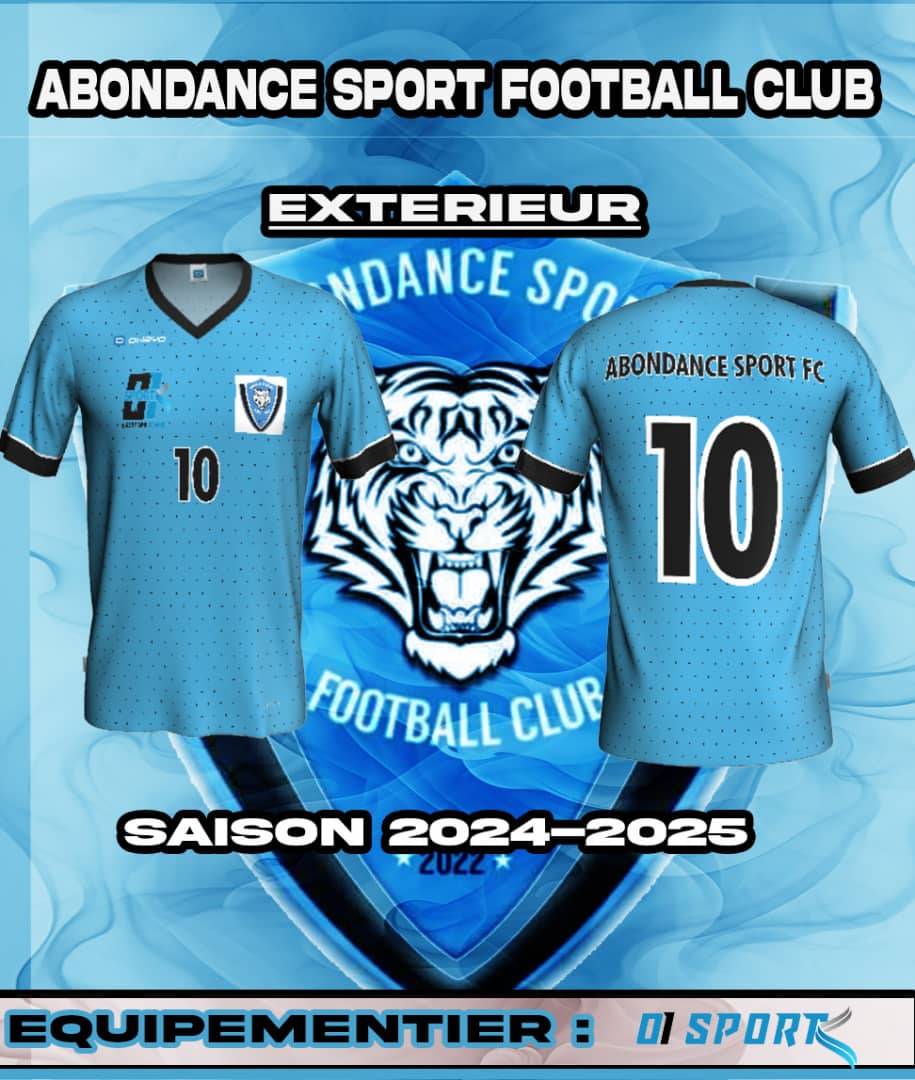 Maillot extérieur ASFC — saison 2025-2026