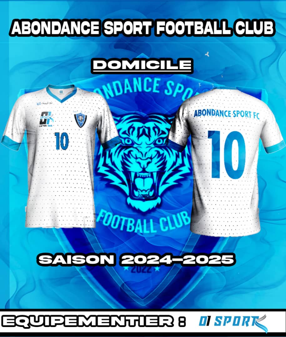 Maillot domicile ASFC — saison 2025-2026